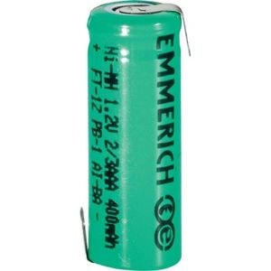 باتری لیتیومی 1٫2 ولت 700 میلی آمپر 2/3AAA