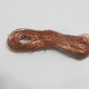 سیم لخت دور کار مسی رنگ – متری