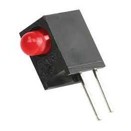 LED قابدار تکی قرمز ر ایت 3mm