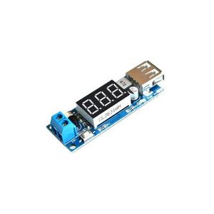 ماژول کاهنده 2 آمپر با نمایشگر و یو اس بی USB