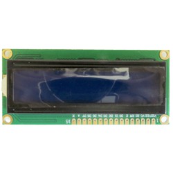 نمایشگر آبی 2*16 LCD کاراکتری