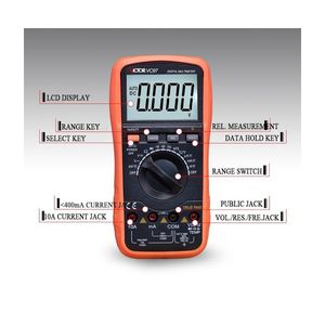 مولتی متر دیجیتال VC97 ویکتور همراه با دفترچه راهنما Digital Multimeter Victor