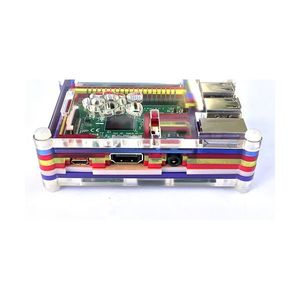 کیس رنگين كمانی رزبرى Raspberry Pi Colorful Box