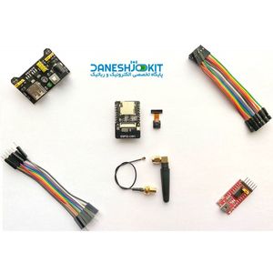 کیت وای فای تغذیه ESP32 CAMERA