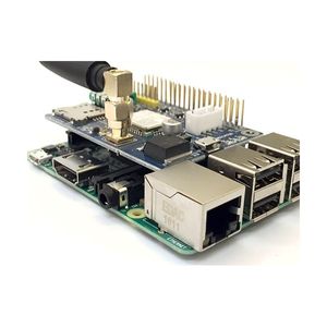 شیلد سیم کارت sim800C مخصوص رزبری پای Raspberry Pi GSM Shield با آنتن شیلد GSM