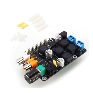 شیلد آمپلی فایر استریو 40 وات رزبری پای Raspberry Pi Amplifier X400 Shield