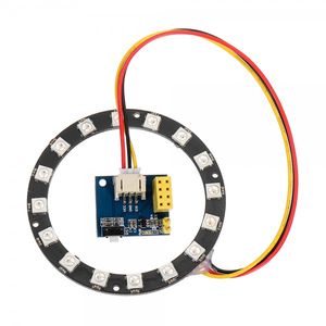 ماژول کنترلر ال ای دی وای فای ESP8266 RGB LED RING