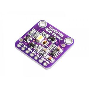 سنسور تشخیص رنگ دقیق RGB TCS34725 با ال ای دی LED RGB 12RING