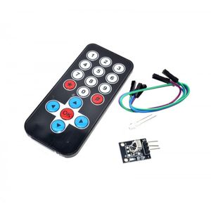 کیت IR ریموت کنترل مادون قرمز Infrared Wireless Remote control HX1838