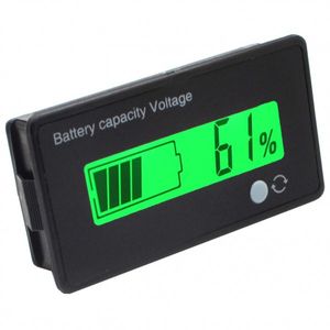 ماژول LCD نمایشگر سطح شارژ باتری پنلی با قاب Battery Capacity / Voltage