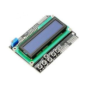 شیلد نمایشگر ال سی دی کاراکتری آردوینو Arduino Shield 2x16 LCD با کیپد