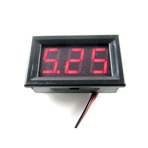 ماژول ولت متر 4.5 تا 30 ولت 2 سیمه با قاب DSN DVM 568 0-30VDC Voltmeter