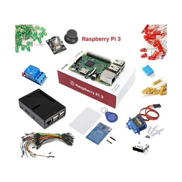 کیت آغاز به کار رزبری پای بر پایه RFID آر اف آی دی Raspberrypi starter kit