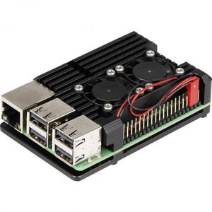 جعبه آلومینیومی هیت سینک رزبری پای 4 Heatsink case Raspberry Pi