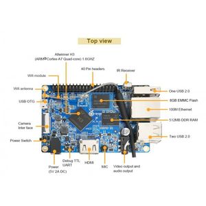 اورنج پای Orange Pi PC PLUS ورژن 1.1