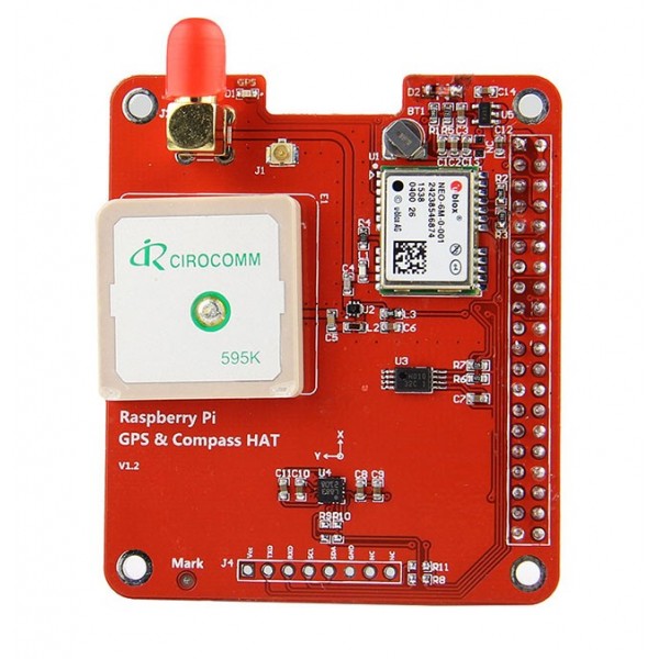 شیلد GPS رزبری Neo M6N Raspberry shield