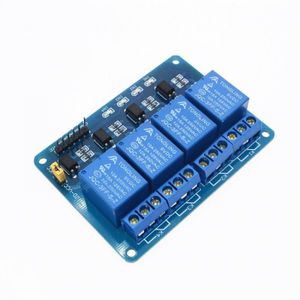 ماژول رله چهار کانال برند TONGLING با اپتوکوپلر Relay Module 5V