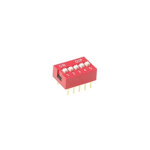 بسته 10 عددی دیپ سوییچ 5 تایی DIP Switch