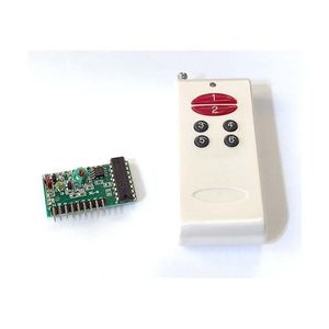 فرستنده گیرنده 6 کاناله 315MHz Transmitter با خروجی دیجیتال و تراشه 2272 با قابلیت تعریف کد