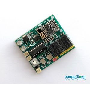 برد کنترلی  ESP8266 و درایور موتور L293 همراه با دو خروجی رله