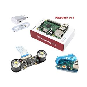 استارتر کیت دوربین مخفی دید در شب برد رزبری پای Raspberry pi starter kit IR Spy Camera