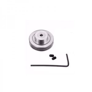 پولی تایم 60 دنده 2GT با قطر 12mm و آچار تنظیم شافت Pulley