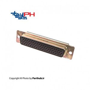 D-Sub سرکابلی (solder) صنعتی چهار ردیفه (HD) ماده 78 پین