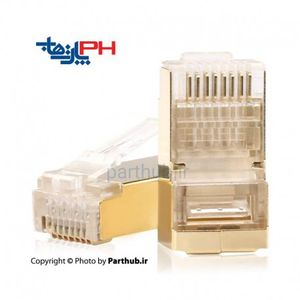 Rj45 Plug CAT6 GOLD shield