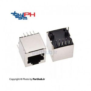 Rj45 8p Vertical Metal Shield