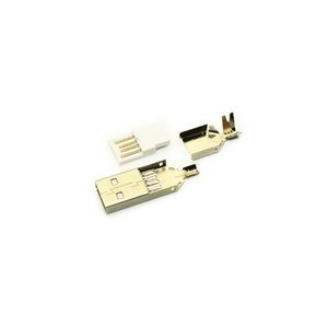 USB A Type Male Solder