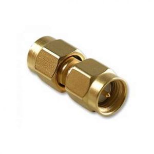 SA6707 SMA Male to SMA Male Barrel RF Connector Adapter