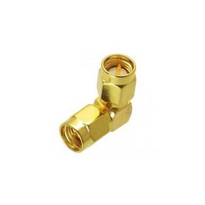 SA6735 SMA Male to SMA Male Right Angle RF Connector Adapter