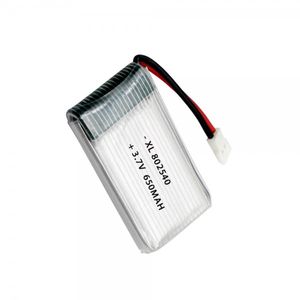 باتری 650mAh لیتیوم پلیمر پروازی Li-Po 3.7V ابعاد 40x25x9mm