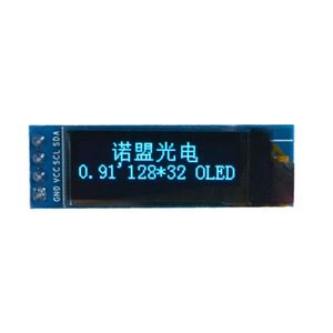 OLED 0.91 inch OLED Module Blue 128x32 IIC...