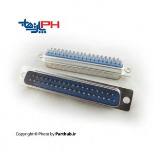 D-Sub سرکابلی (solder) نر 37 پین