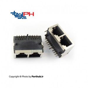 Rj45 8p8c ritht angle 1*2