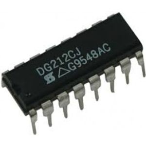 DG212CJ Analog Switch Quad SPST CMOS Analog Switches