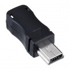 USB Mini نری لحیمی (Plug) به همراه کاور بسته 5 تایی