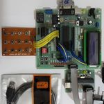 برد آموزشی میکروکنترلر AVR مدل AK1