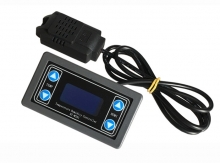 کنترل دما و رطوبت - قابدار با LCD