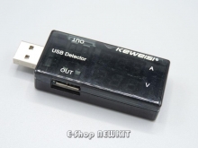 ولت متر - آمپر متر USB دیجیتال دوبل جدید ورژن 2