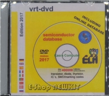 DVD مشخصات و معادلات کلیه نیمه هادیها  VRT-DVD 2017