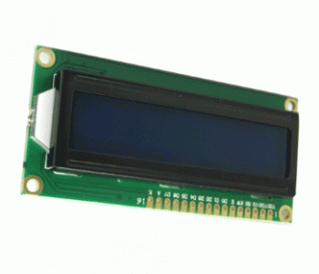 نمایشگر آبی  2*16 LCD کاراکتری