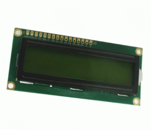 نمایشگر سبز 2*16 LCD کاراکتری