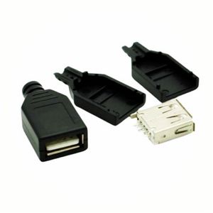 کانکتور مادگی USB A سرکابلی