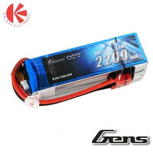 باتری لیتیوم پلیمر Gens 25C-3S 11.1V...