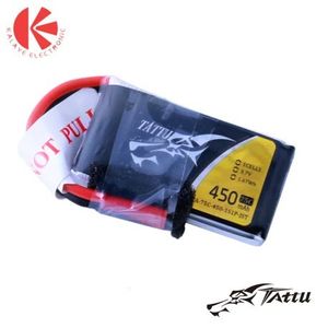 باتری لیتیوم پلیمر Tattu 75C 1S1P 450mah...