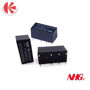 رله مخابراتی 12V-2C-1A NHG