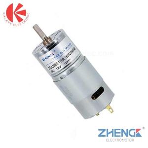 موتور گیربکس ZGA28RO-12V-500rpm