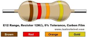 50عددی Res-12K 1/4wat